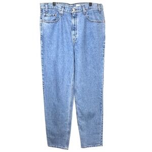 Vtg Levi's 550 Relaxed Fit Straight Leg Jeans Mens Sz 38x36 Light Wash Denim Y2K